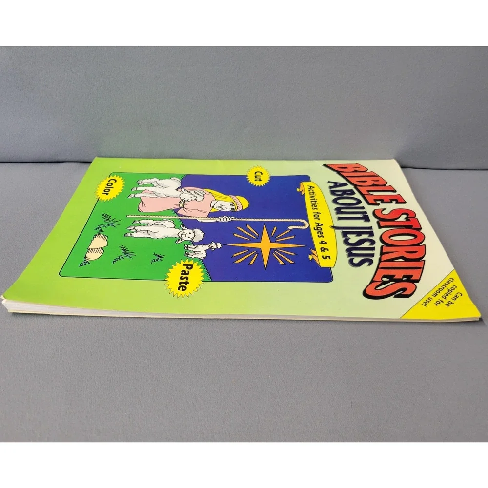 Bible Stories about Jesus Activities Book by Darlene Hoffa 1995 Paperback Kids - Picture 6 of 16